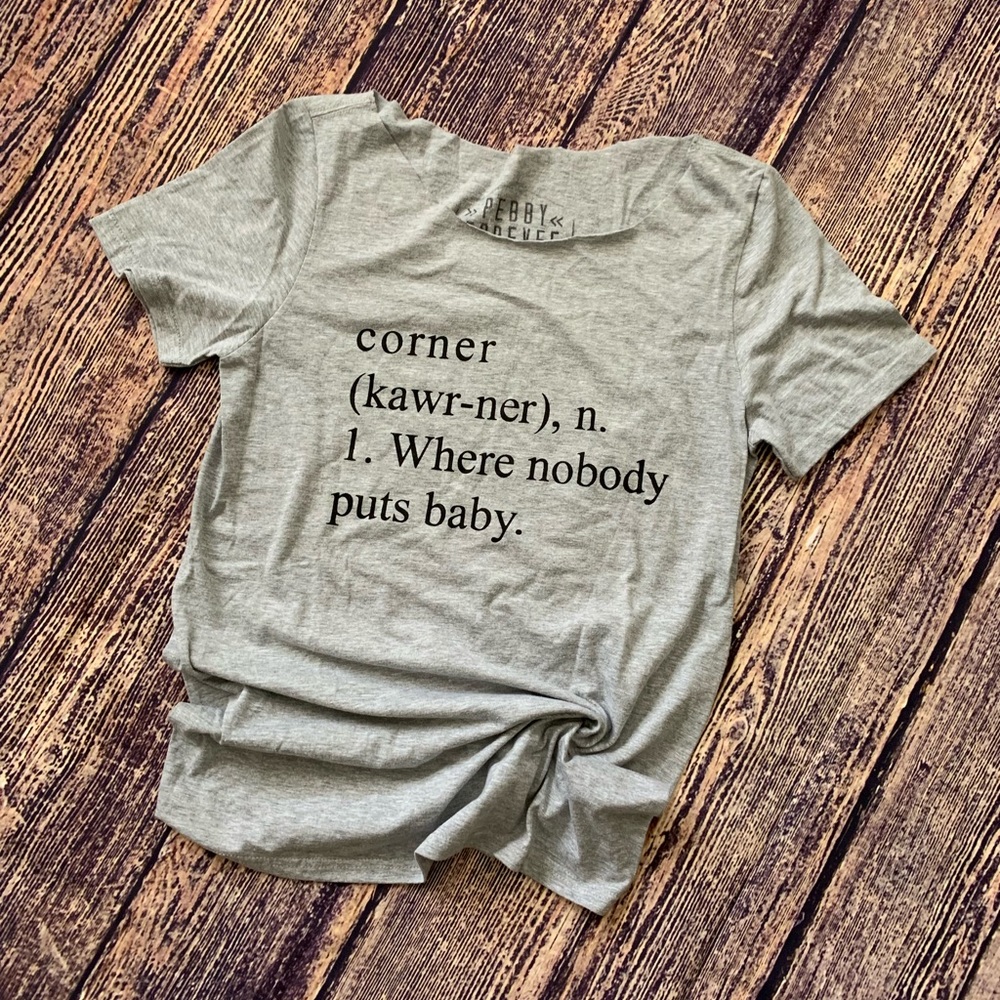 Off shoulder Statement tee!!